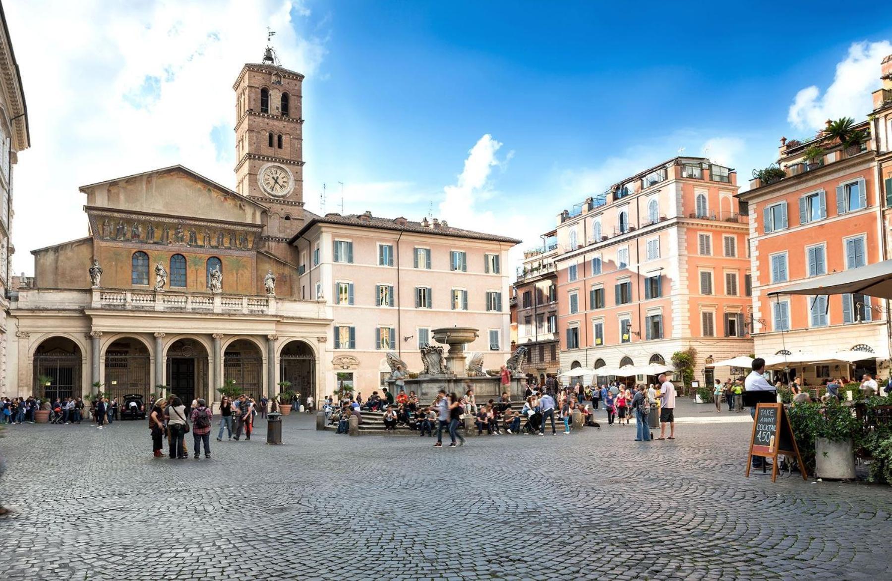 Guesthouse O Affittacamere La Civetta Di Trastevere Roma Ngoại thất bức ảnh